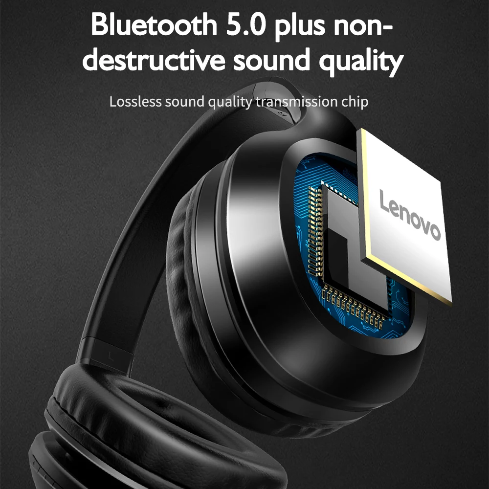 Bluetooth наушники Lenovo HD100 беспроводные с шумоподавлением|Наушники и гарнитуры| |