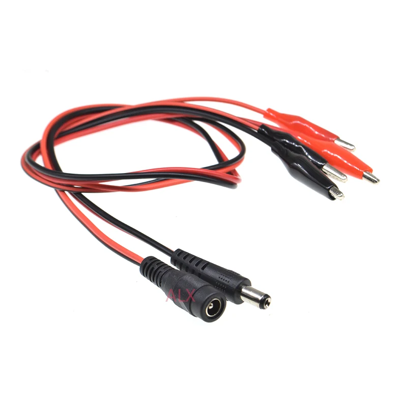 

Разъем постоянного тока «папа/гнездо» Зажимы типа «крокодил» Провод «крокодил» 12 В Кабель питания на 2 зажима «крокодил» Подключенное напряжение 5,5*2,1 мм