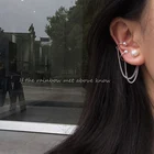 1 шт в Корейском стиле модные свадебные туфли Украшенные жемчугом; Клип серьги для женщин, цепочка, дизайн поддельный пирсинг с жемчугом для ушей, для милых девочек клип серьги, ювелирное изделие, Новинка