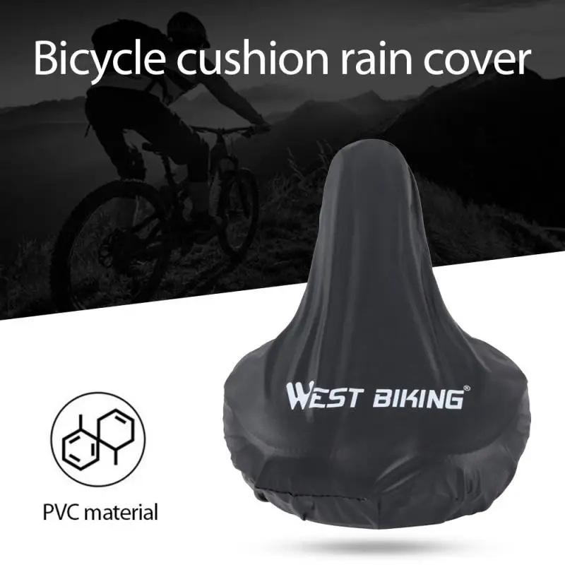 

Чехол от дождя для велосипедного сиденья, уличная Водонепроницаемая эластичная защита от пыли и дождя, УФ-защита, велосипедные аксессуары