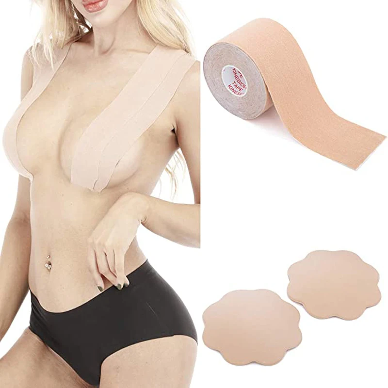 Лидер продаж лента для груди накладки на соски бюстгальтер пуш ап невидимая