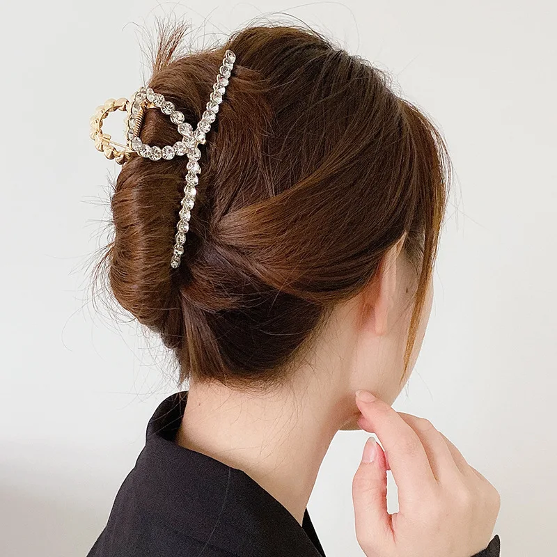 

Hairpin female back head hairpin 2021 new net red large hair clip South Korea elegant temperament shark clip