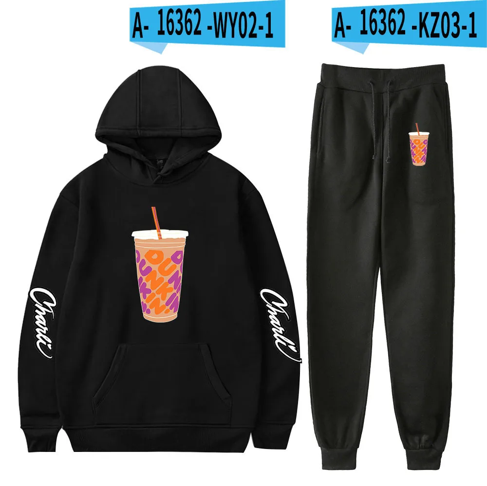 Лидер продаж толстовка с капюшоном Charli Damelio Merch свитшот спортивные брюки костюм