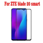 Закаленное стекло с полным покрытием для Zte Blade 20 защита экрана смартфона, защитная пленка для стекла ZTE Blade A51 A71