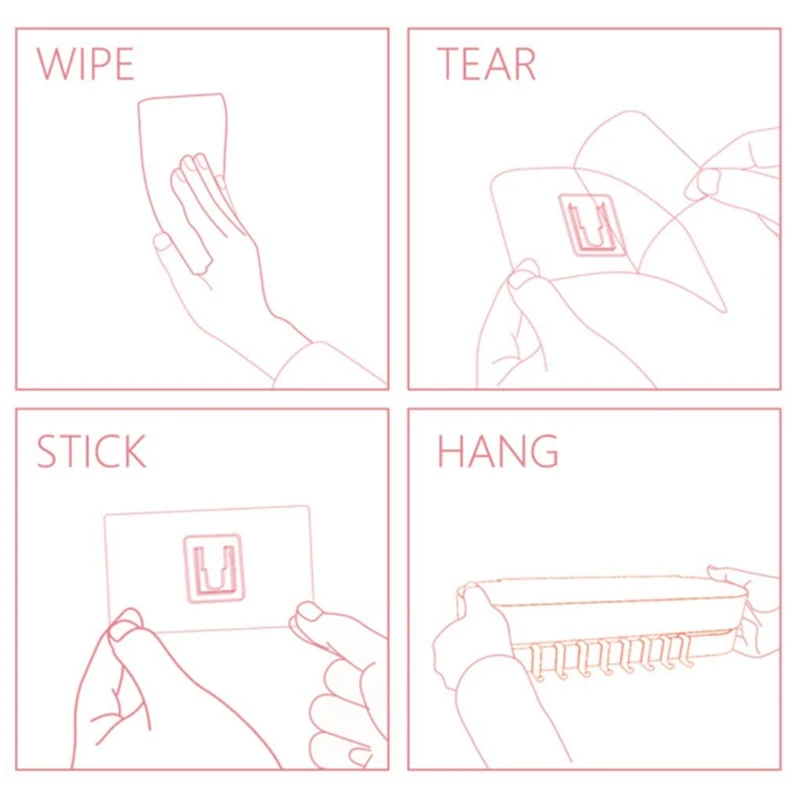 

Bathroom Shelf Storage Shelves, Towel Shampoo Wall Mounted Shelf No Hole Shower Caddy Basket