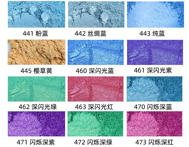 10 цветов пигмент из хамелеоновой смолы перламутровая эпоксидная смола Волшебная