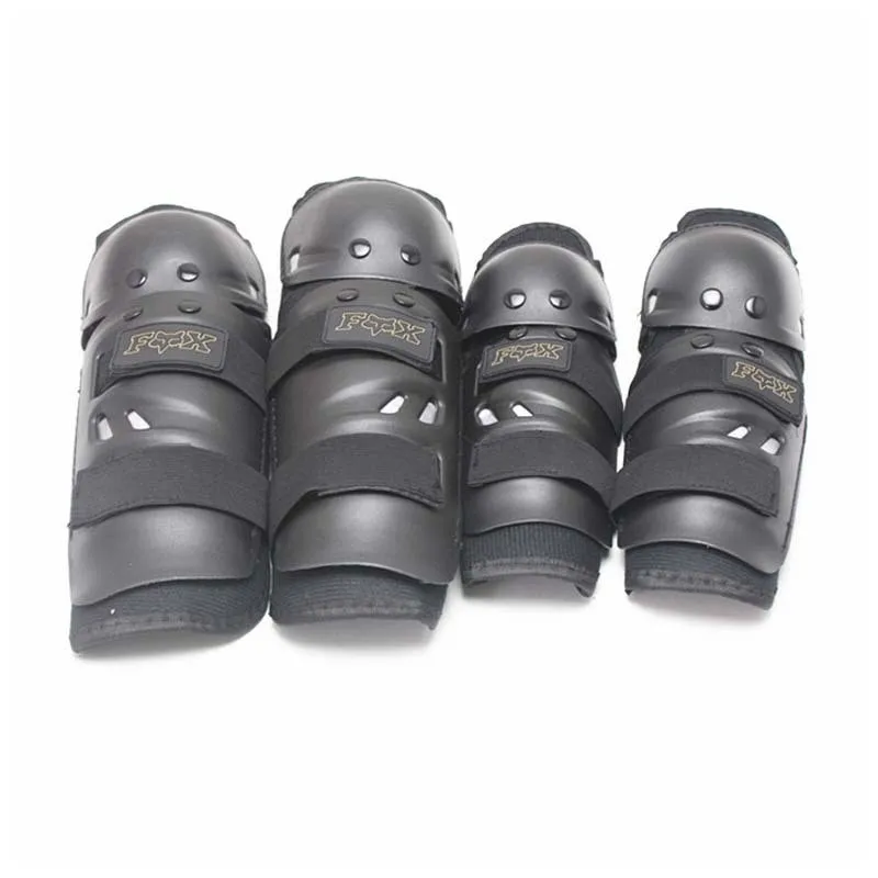 

Round Head Protective Gear Motor Pad Four-piece Off-road Protective Gear Racing