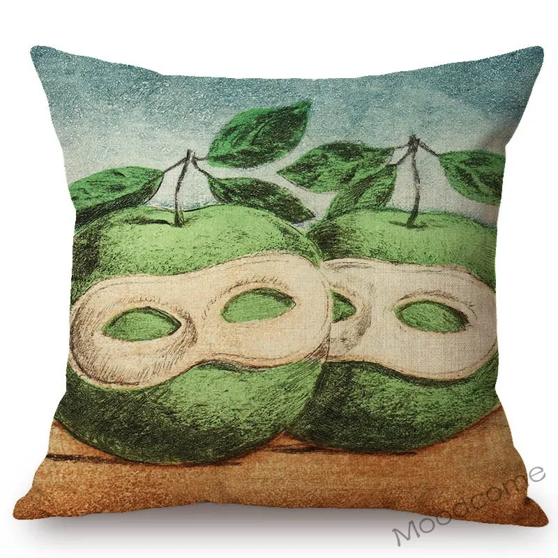 Европейский сюрреалистичный чехол для подушки известная картина маслом