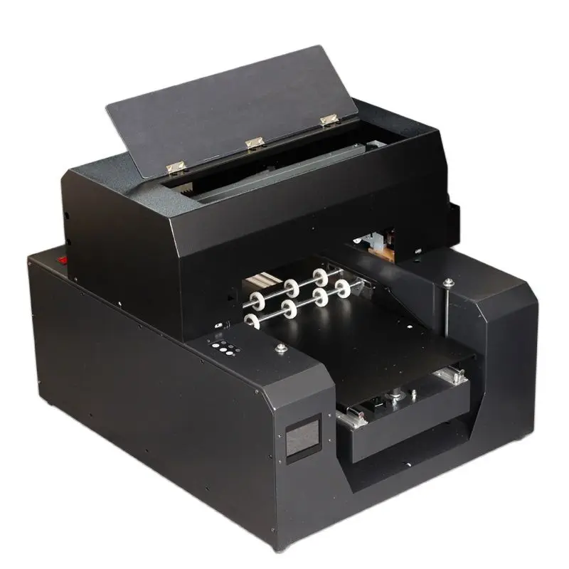 Полностью автоматический УФ принтер A3 цилиндрические планшетные принтеры для