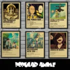 30 аниме плакаты yuyutsu kaisenSK8черный клеверотбеливательHAIKYU классический ретро стиль плакат художественная Настенная Наклейка o104