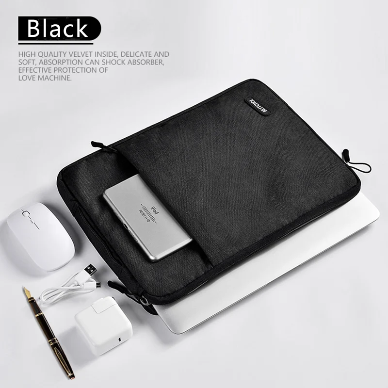 Black Чехол для ноутбука huawei Matebook 13 Magicbook 14 чехол для ноутбука Matebook X Pro сумка для Matebook E водонепроницаемая сумка для ноутбука - Цвет: Black