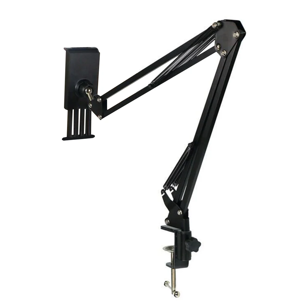 

Adjustable Tablet Folding Holder Phone Bracket For IPad 360 Degree Rotating Rack Strong Aluminum Alloy Anti-shake Holders