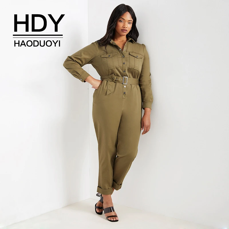 HDY Haoduoyi 2019 новый модный осенний стиль бойфренда большой размер Высокая талия