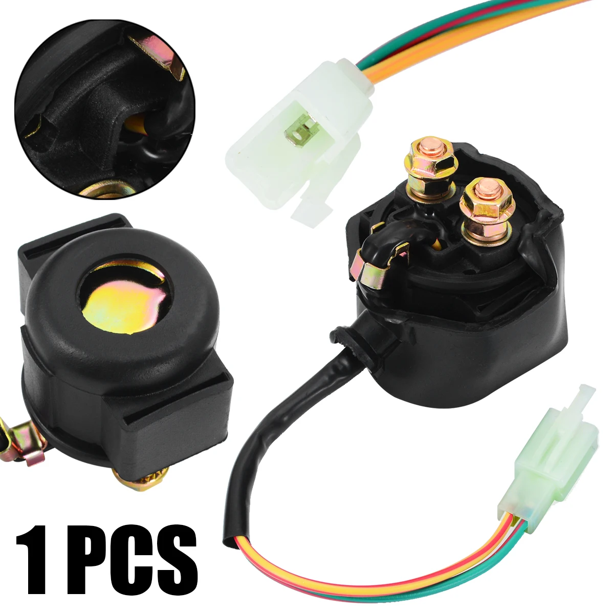 Mayitr 1 шт. 12В 20Вт 2pin скутер Стартер электромагнитный реле GY6 50cc 125cc 150cc китайский