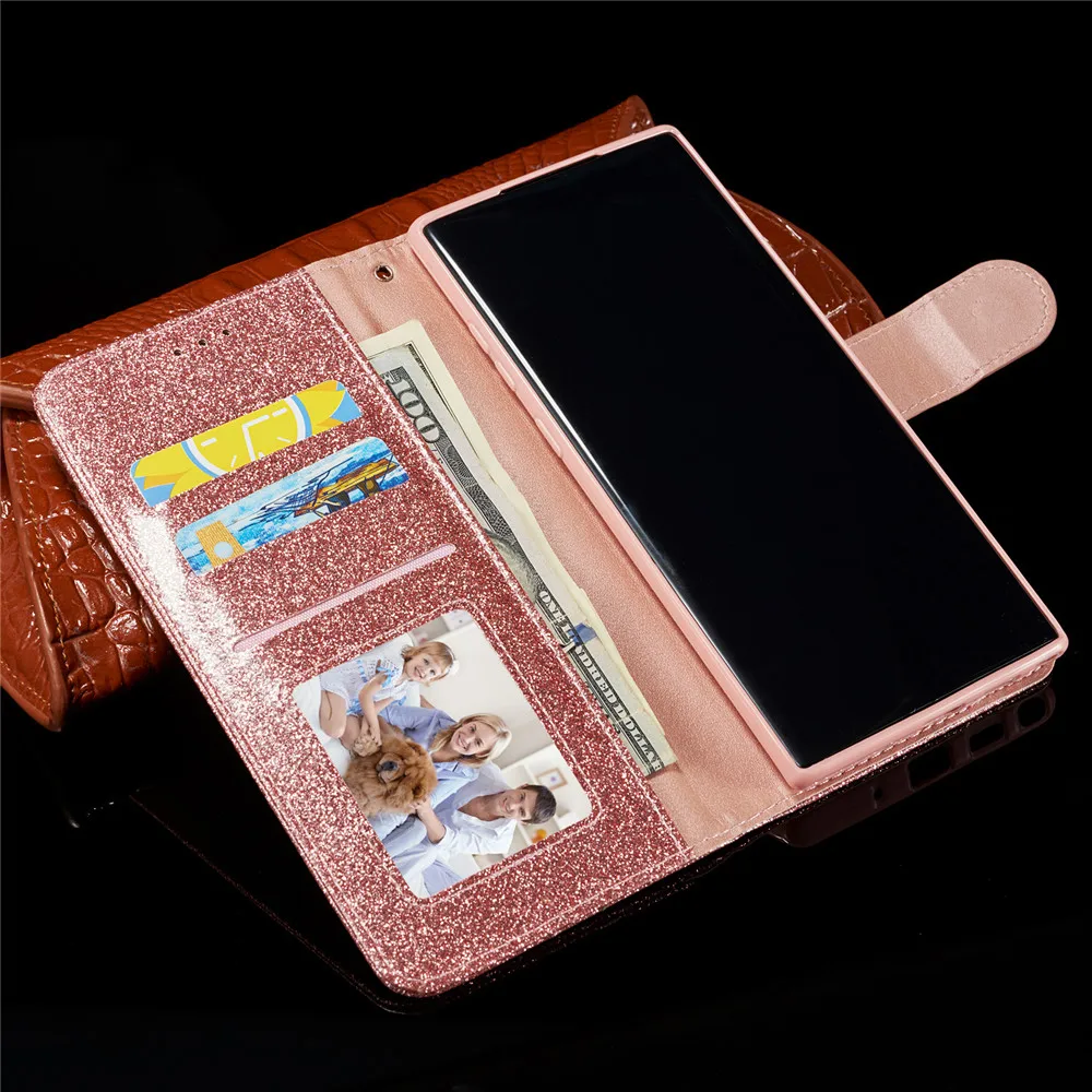 Чехол с блестками для samsung Galaxy A50 A70, кожаный чехол-книжка Love Jewell для samsung A 50 70 SM-A505F/DS A505FN, чехол