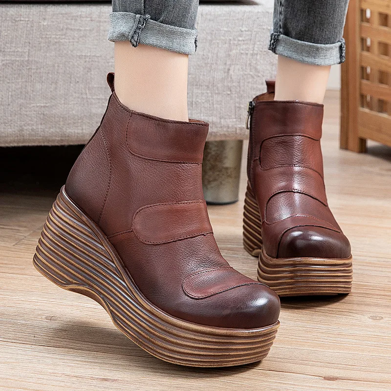 

Fashion Women Boots Flat Breathable Women Shoes Large Breathable Style Women's Shoes Winter Casual Footwear