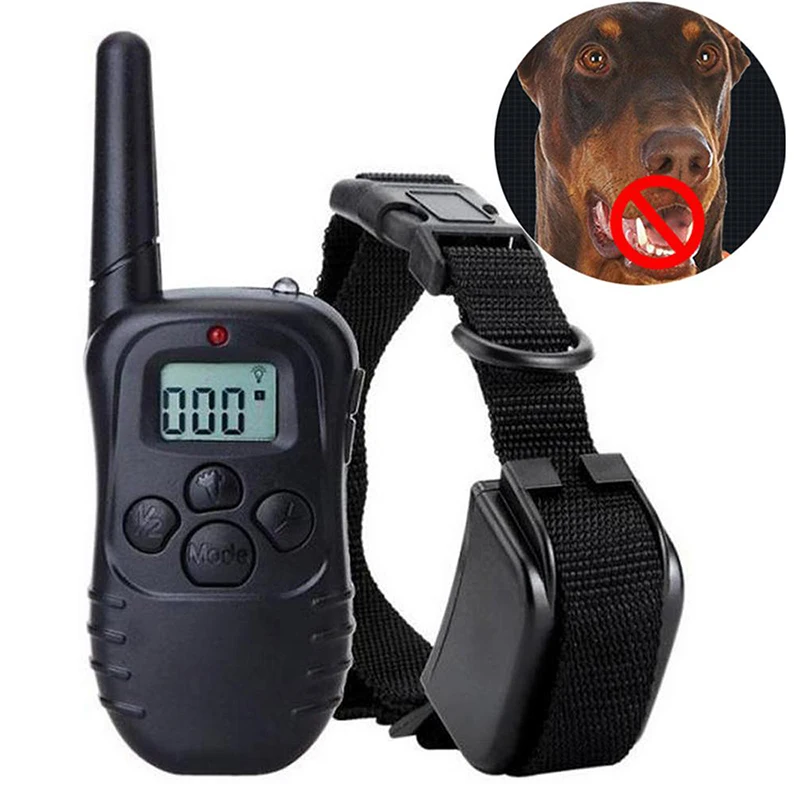 Электрические тренировочные ошейники для собак 300 м с дистанционным управлением