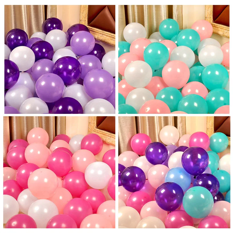 50 шт. 10 дюймов Свадебные комнаты вечерние макет день рождения праздник украшения