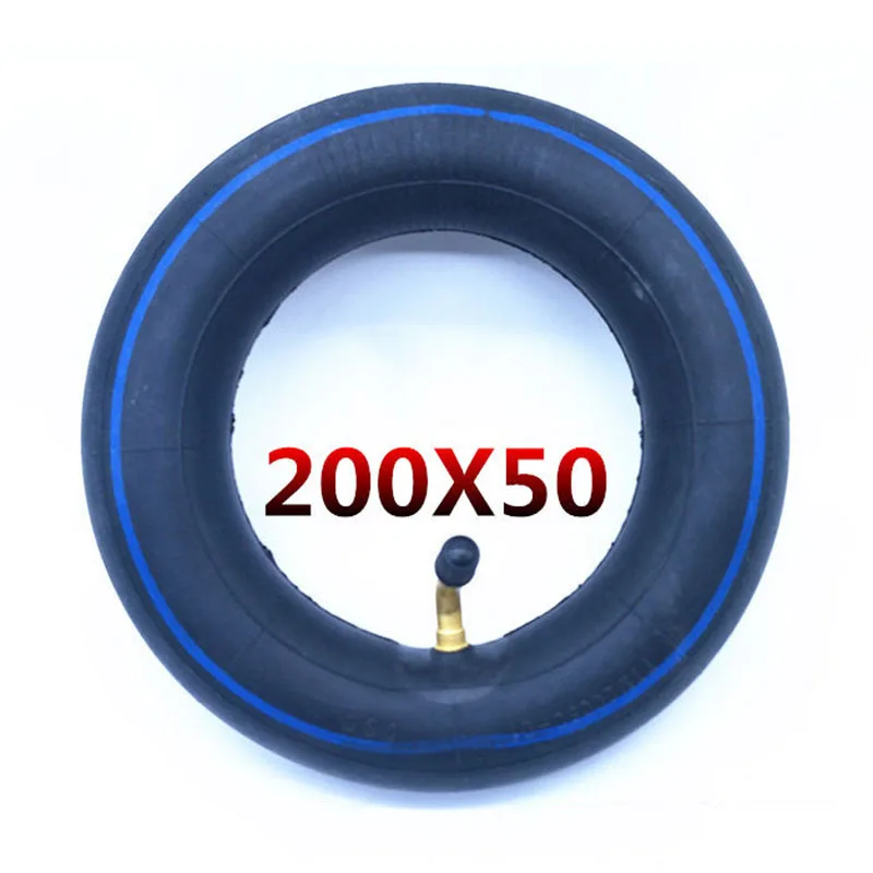 

200x50 Inner Tube With Bent 90 Degree Valve For Razor E100 E125 E150 E175 E200 Electric Scooter Tire 8 Inch ESpark Crazy Cart