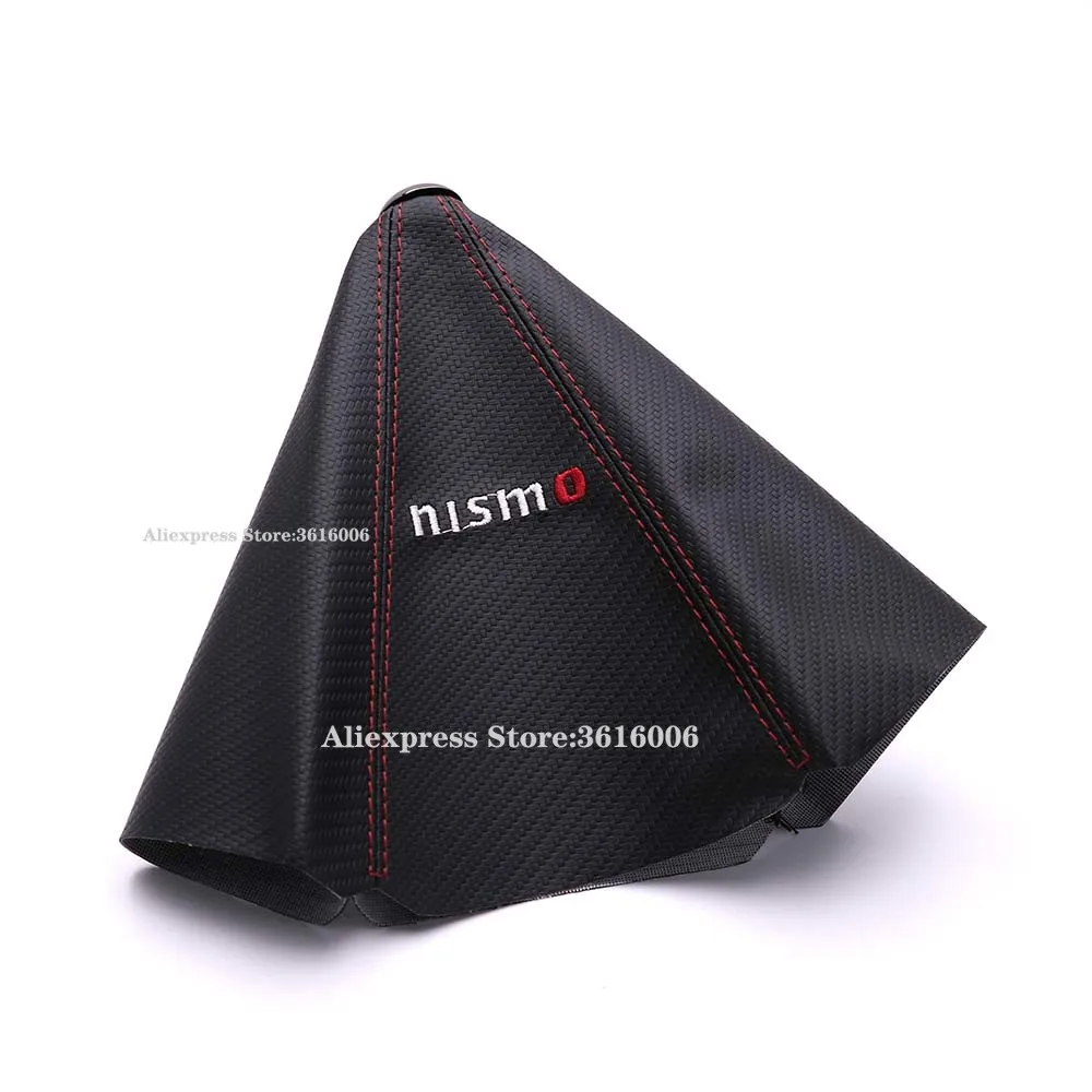 Ручка рычага переключения передач jdm NISMO из углеродного волокна рычаг ошейники с