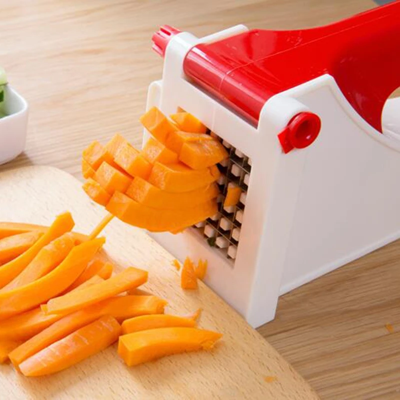 Новая машина для резки картофеля фри из нержавеющей стали|Ручные ломтерезки| |
