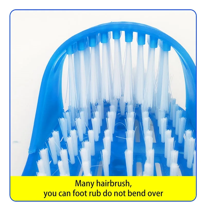 

Plastic Bath Shower Feet Massage Slippers Bath Shoes Brush Pumice Stone Foot Scrubber Spa Shower Remove Dead Skin Foot Care Tool