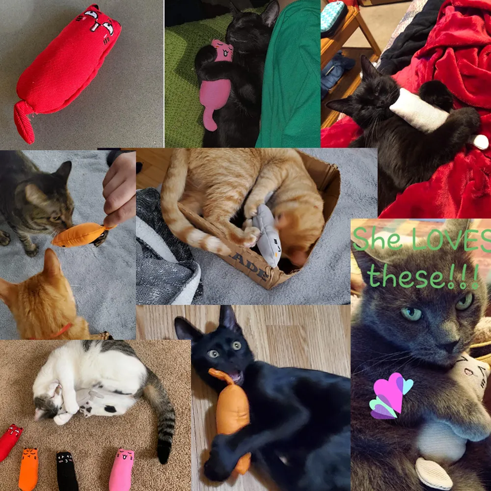 Игрушка для кошек С Кошачьей Мятой жевательная игрушка мягкая модель набор