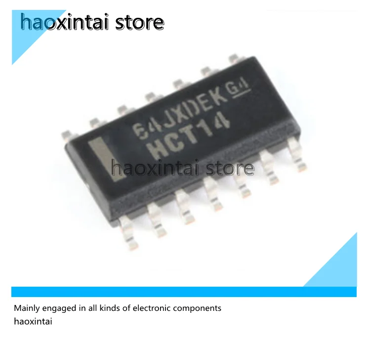 

10PCS Original genuine patch SN74HCT14DR SOIC-14 SN74HCT14PWR TSSOP-14 six-way Schmidt trigger inverter