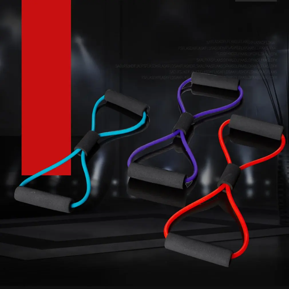 

Fitness Rally 8-character Pull Rope Chest Expansion Plastic Chest Device Yoga Rubber Band Breast Tension Device