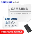 SAMSUNG EVO Plus Micro SDTF карта, 128 ГБ, 64 ГБ, 512 ГБ, 256 ГБ