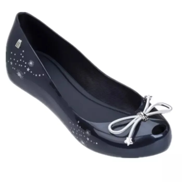 Melissa Ultragirl Mickey/Новинка года; женские сандалии на плоской подошве; Брендовая женская прозрачная обувь; сандалии Melissa; женская прозрачная обувь - Цвет: blue
