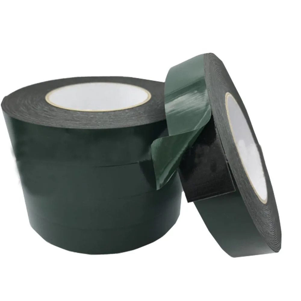 Двухсторонняя клейкая лента 10 м 6 мм 8 прочная черная пенопластовая для ремонта