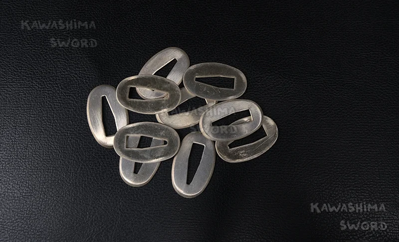 Seppa пара аксессуаров для меча тонкая и полезная латунная японского самурая