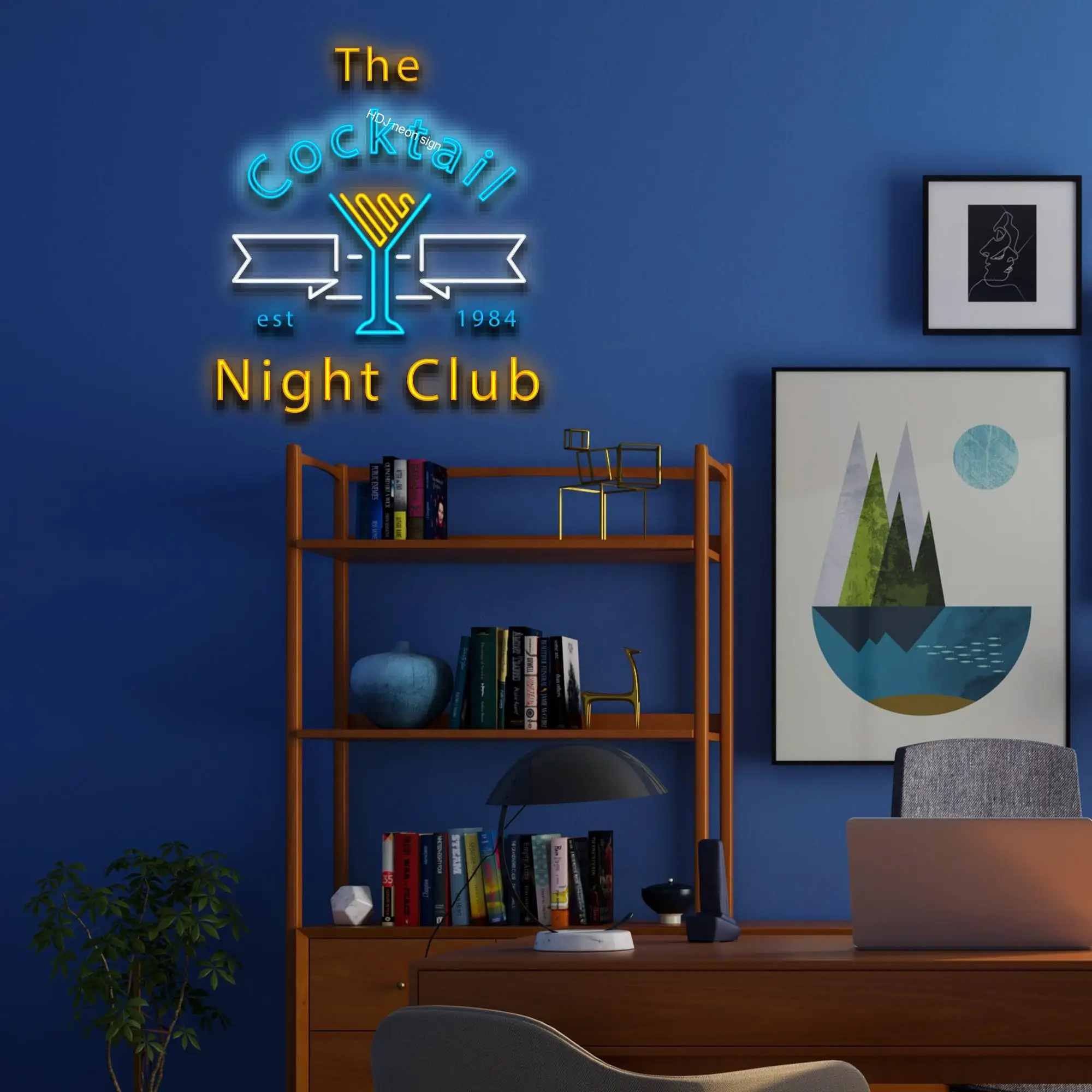 

Неоновая светодиодсветильник вывеска на заказ, стеклянный декор с логотипом для ночного клуба, караоке, бара, паба, персонализированный диз...