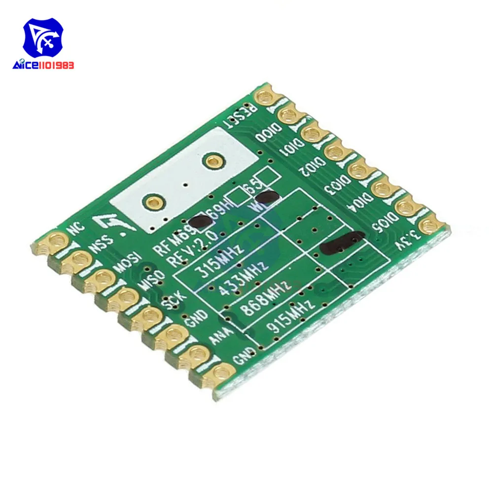 Беспроводной модуль приемопередатчика HopeRF для пульта дистанционного управления