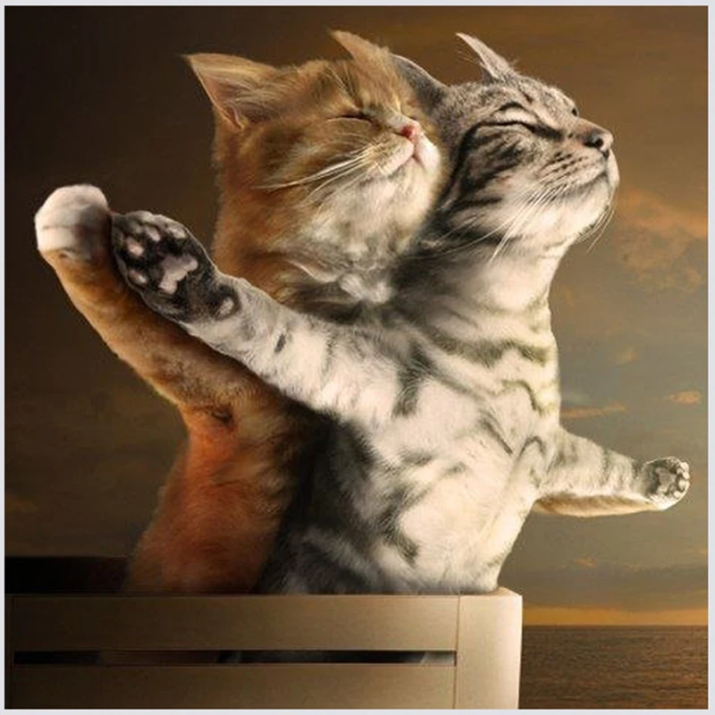 Алмазная вышивка с животными из мультфильма сделай сам наборы для вышивки