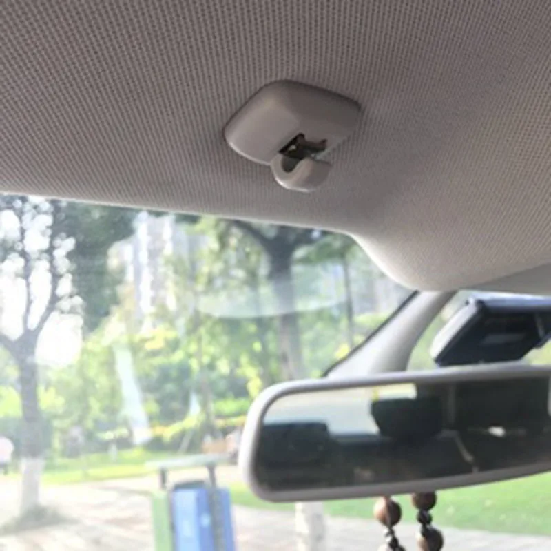 Автомобильные передние солнцезащитные козырьки зажимы крючки кронштейн набор