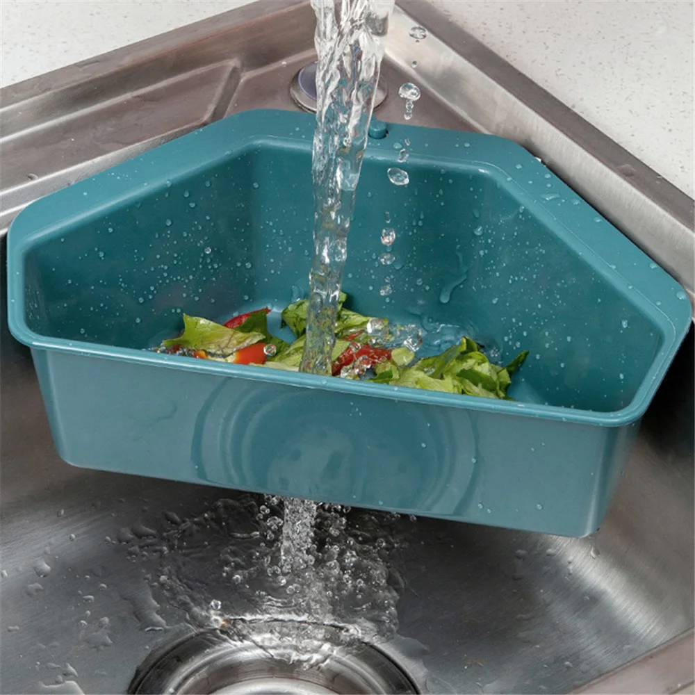 

Sink Drainer Basket Sucker Tray Holder Organizer For Kitchen Strainer Drying Rack Storage Shelf 25x14x8.2cm