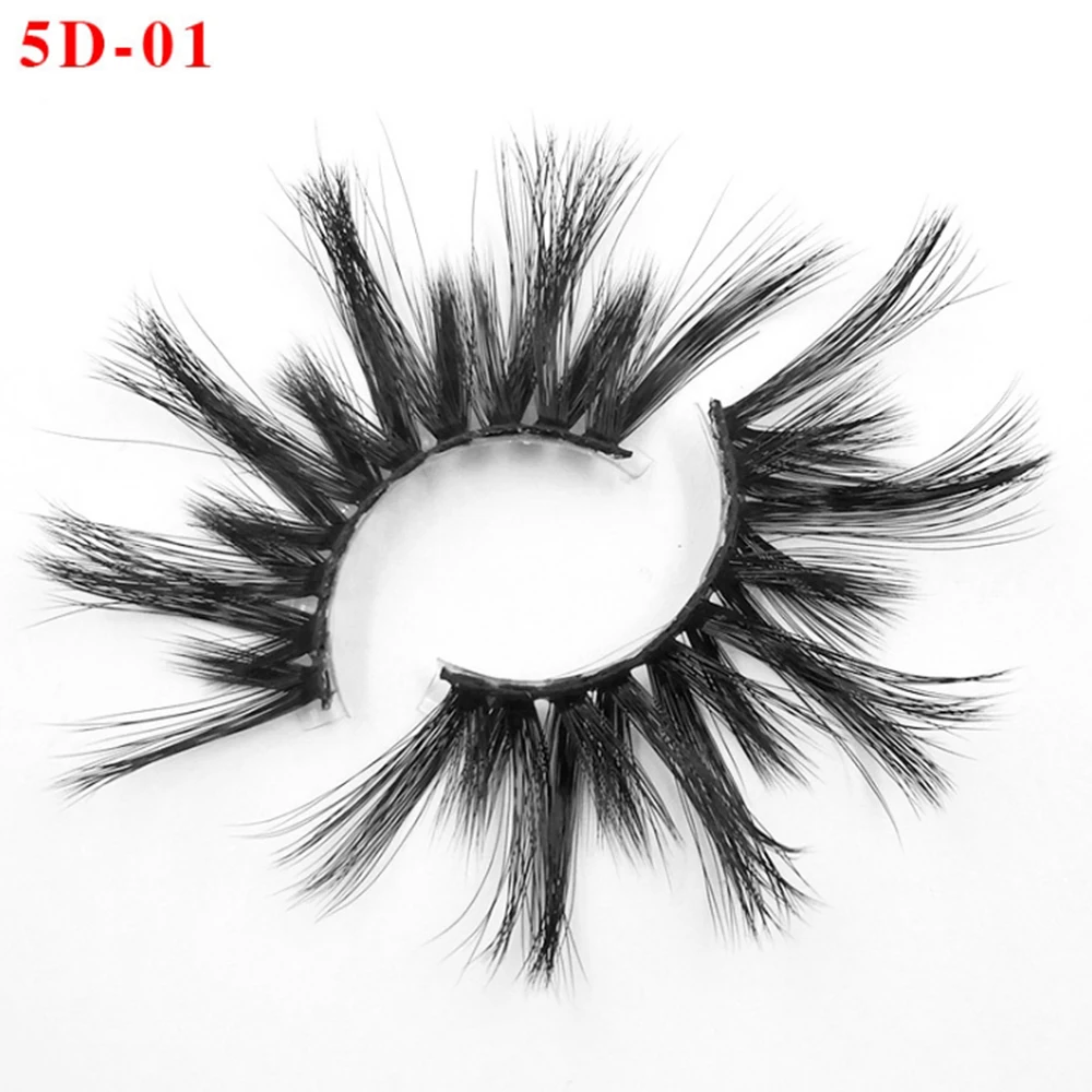1 пара искусственные норковые волосы Мягкие Накладные ресницы натуральные