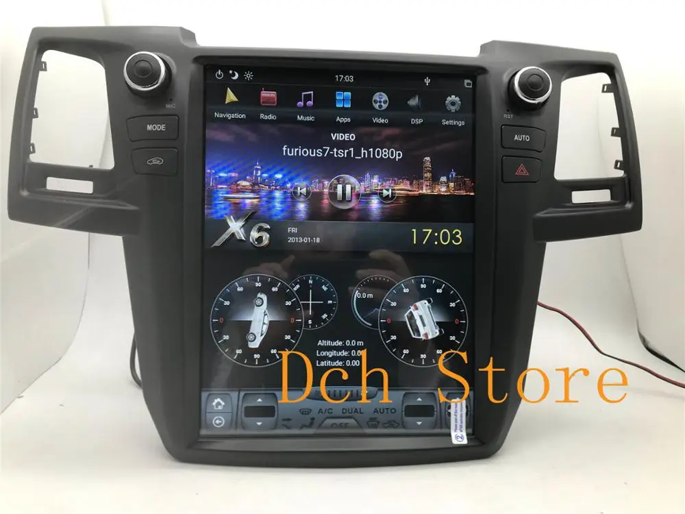 Вертикальный автомобильный DVD плеер tesla style 12 1 дюйма Android 9 0 GPS навигация