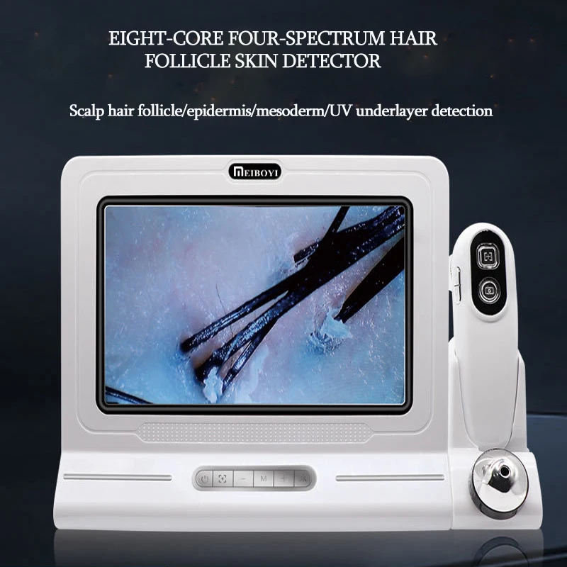 Профессиональный детектор волос на коже волосяной фолликул кожи головы влага