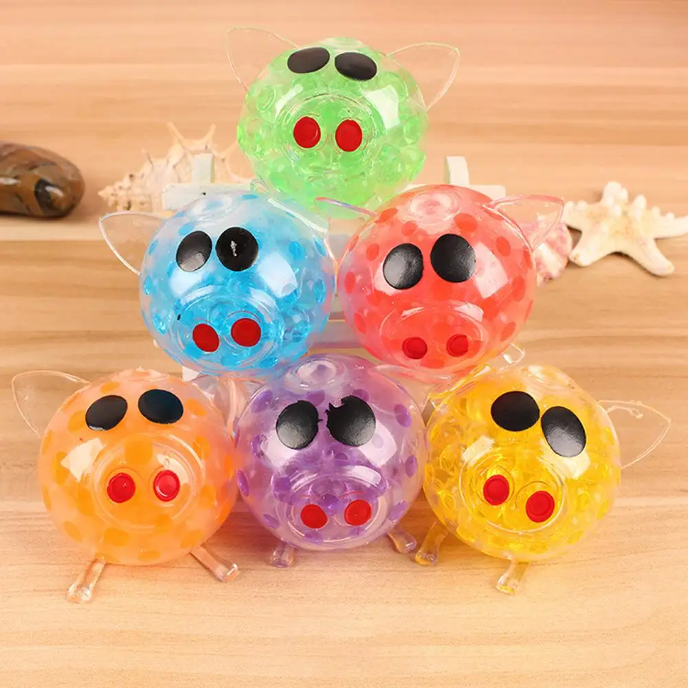 Детские забавные мягкие игрушки милые мячи свинки гаджеты антистресс новинка