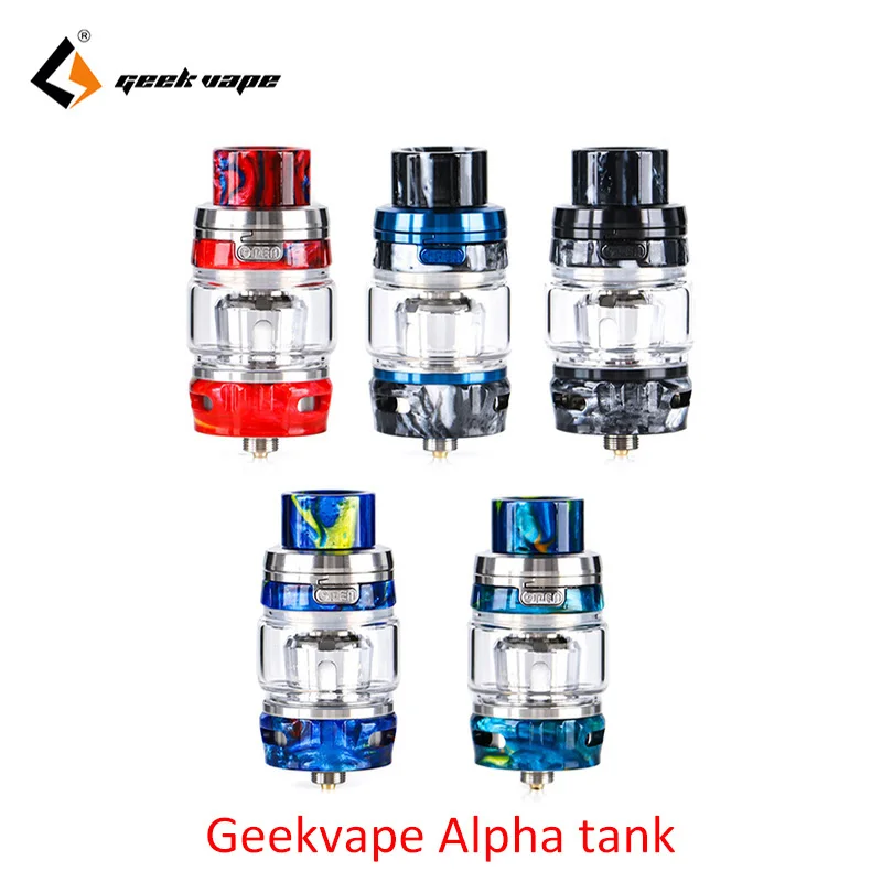 Оригинальный бак для вейпа Geekvape Alpha Sub Ohm подходит nova mod топ наполнение две