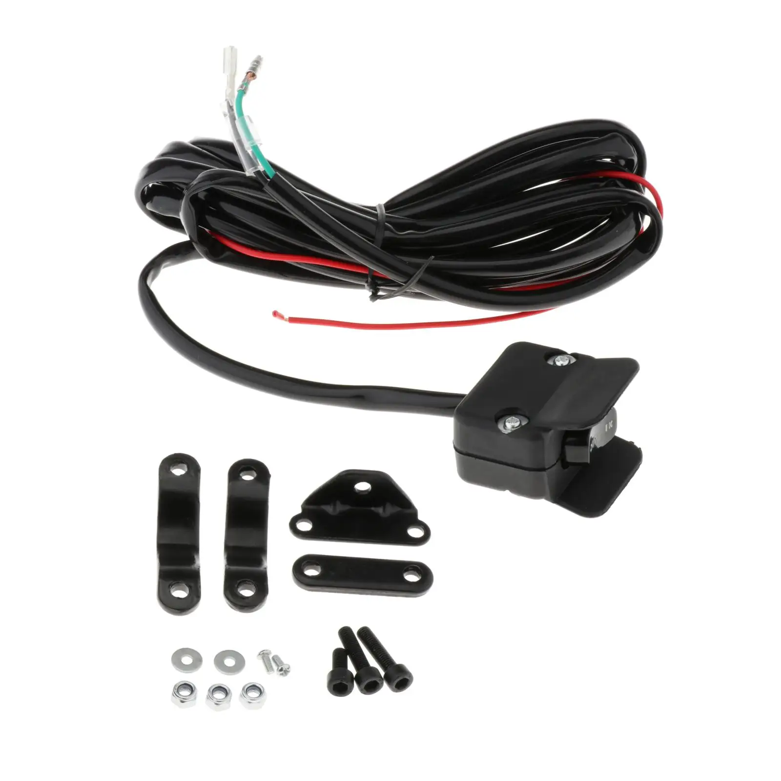 Мини-Лебедка 12 В кулисный выключатель с монтажным кронштейном для ATV UTV 2000-5000