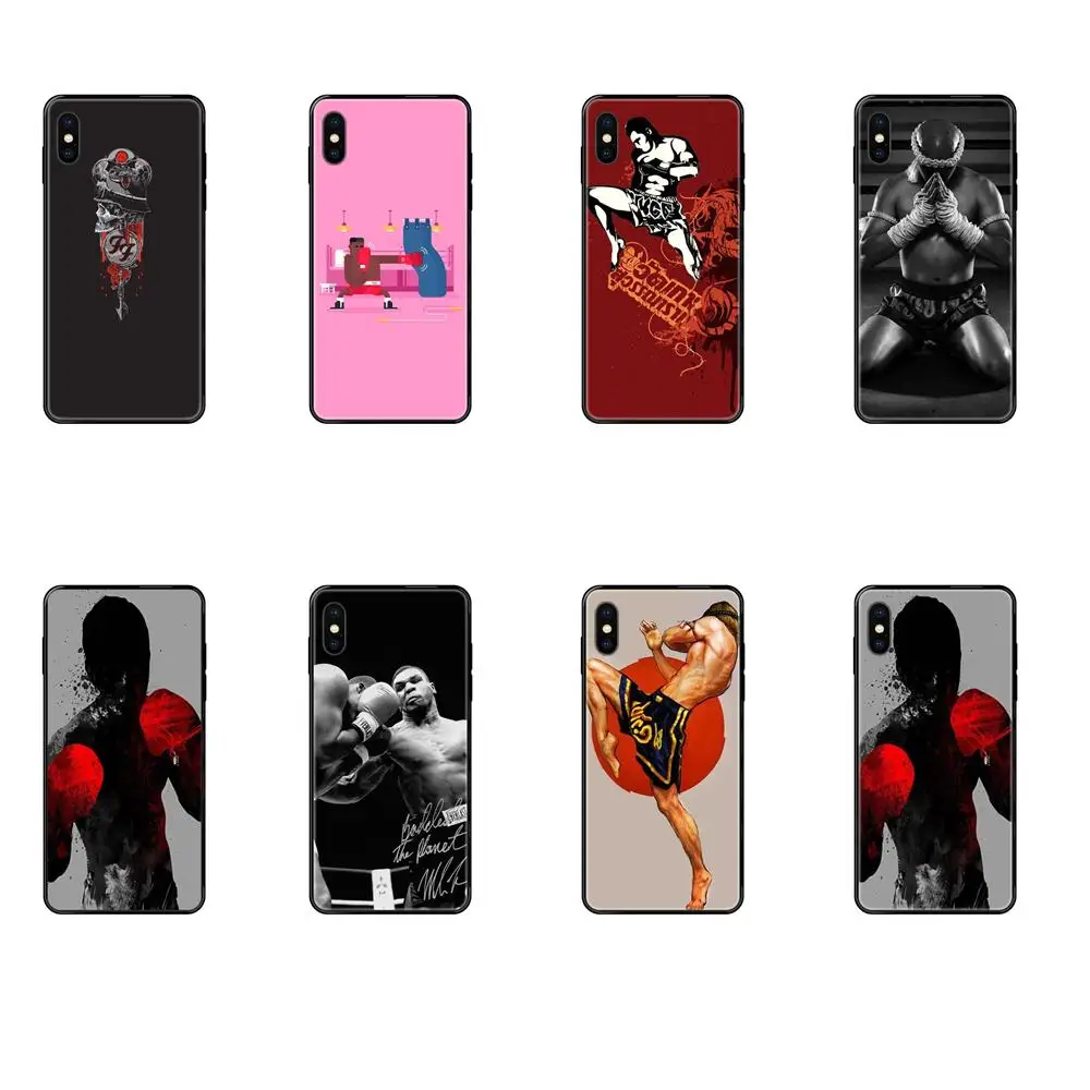 Muay Thai Fight боксерский плакат Diy красивые аксессуары для телефона случай Redmi