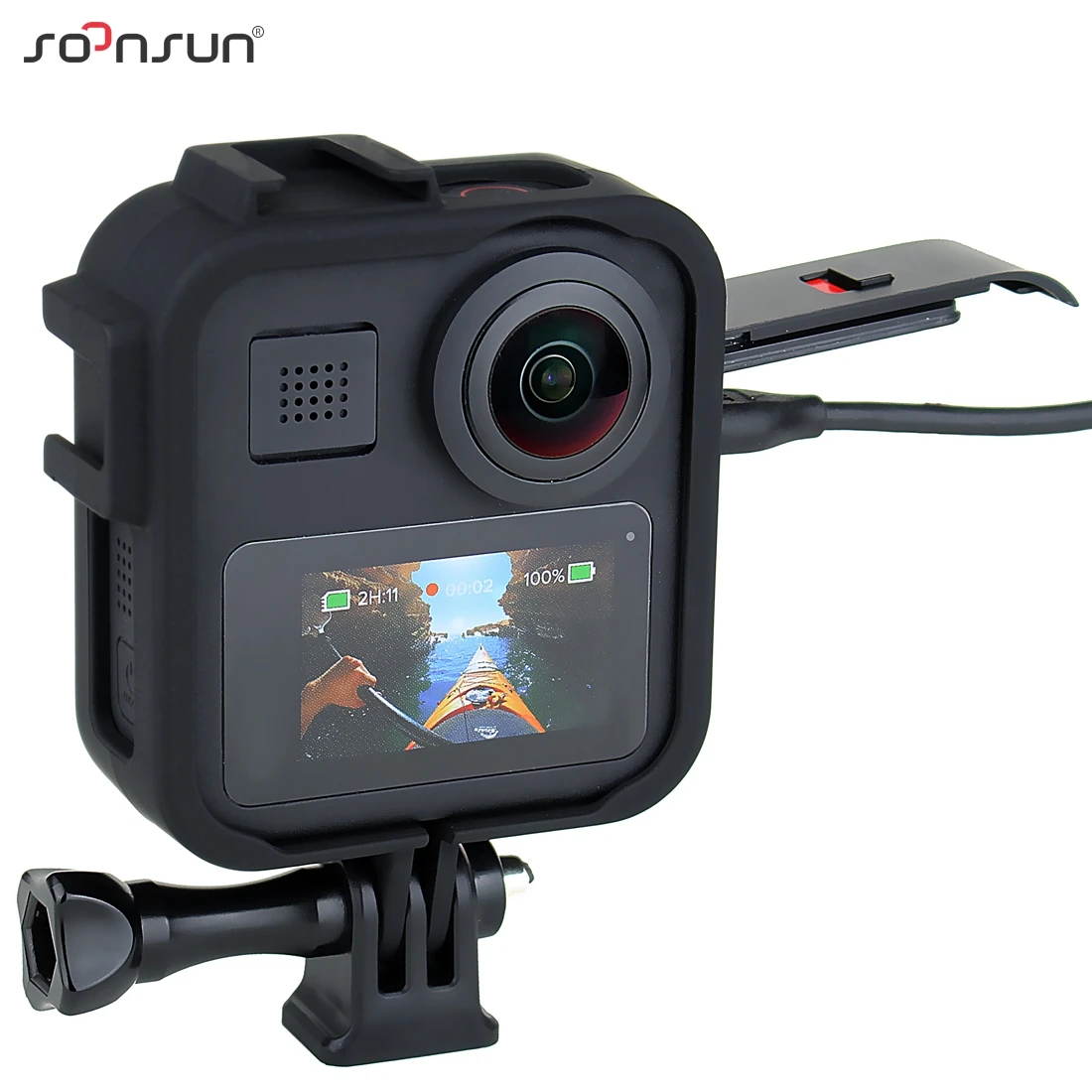 Стандартная защитная рамка SOONSUN чехол для корпуса с 1/4 дюймовым адаптером