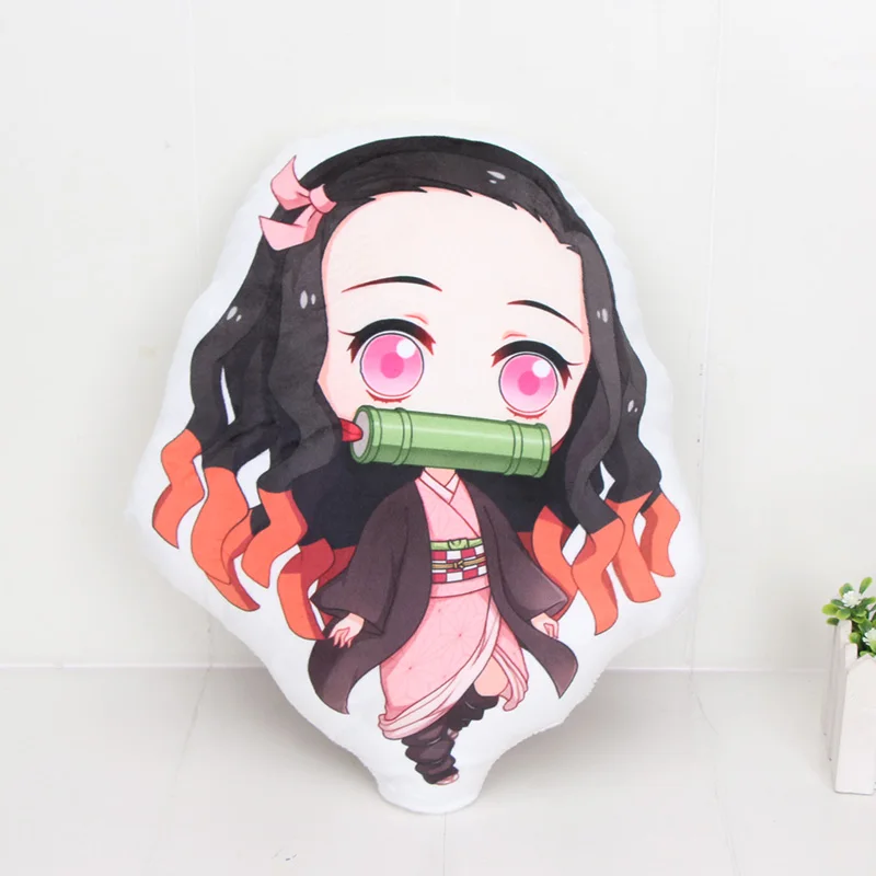 Nezuko Demon Slayer Kimetsu no Yaiba Kamado Nezuko плюшевые игрушки мягкие плюшевые 18-45 см подушка для детей мальчиков Детский подарок на день рождения - Цвет: Nezuko