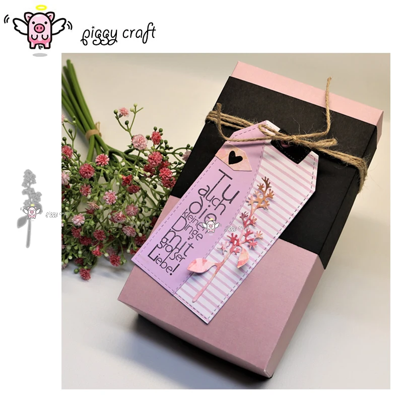 

Металлические режущие штампы свинья, для рукоделия, форма для украшения цветочной ветки, скрапбукинга, бумаги, ремесла, ножа, лезвия, штампы,...