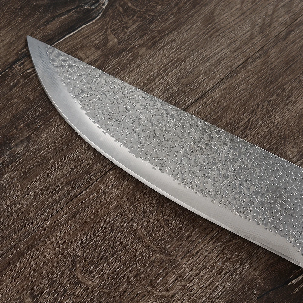 8 дюймов Kiritsuke нож для выживания полный Tang Кливер шеф-повара кованые столовые