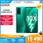 Смартфон HONOR 10X Lite 4+128 ГБ ,Быстрая зарядка 22,5 Вт,NFCРостест, Доставка от 2 дней, Официальная гарантия Molnia